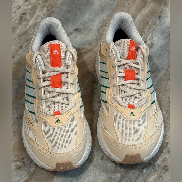 Men’s ADIDAS Spiritian 2000 Wonder White Core Green Sneakers- Size 9 - Picture 3 of 9